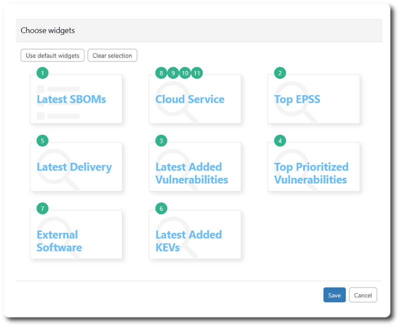 Dashboard - USER MANUAL - SBOM Central & MAIA
